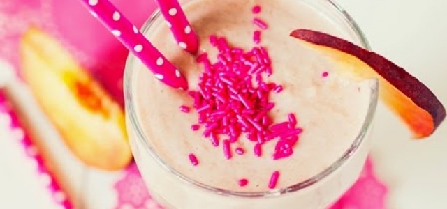 Smoothie με ροδάκινο και βερίκοκο